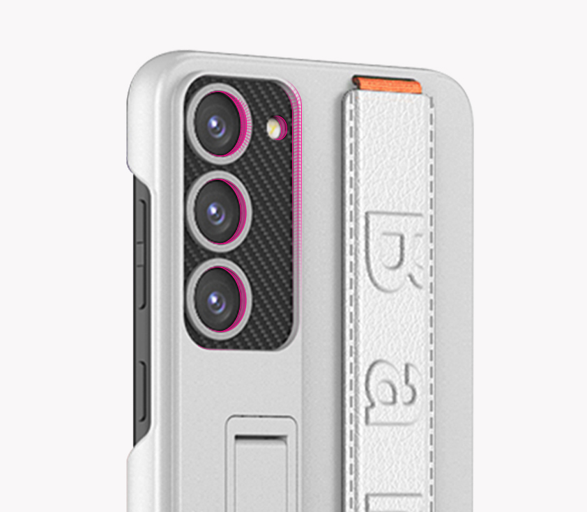 갤럭시 케이스 스탠딩 커버 스트랩 핸드폰 케이스 그린, 갤럭시S24 울트라 - 상세 이미지 4