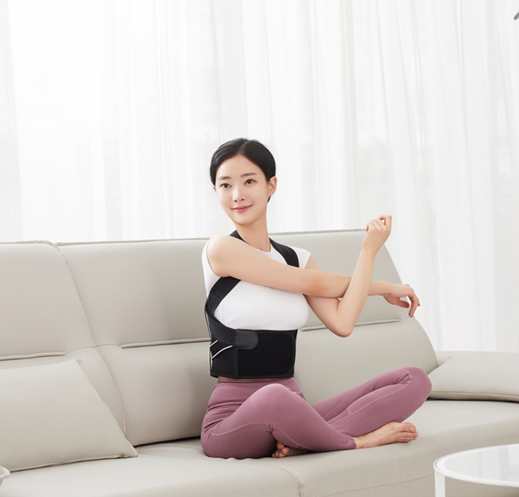 자세교정밴드 라운드숄더 자세 교정기 어깨 밴드 바른자세교정밴드 벨트 남녀공용