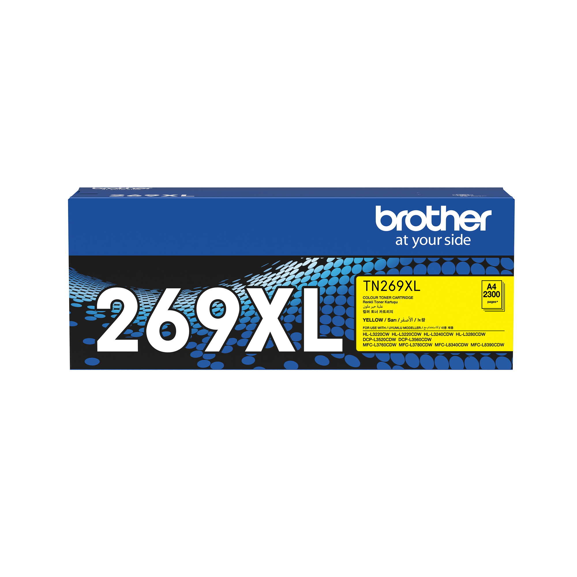 브라더 정품토너 TN-269XL-Y / L3220CW L3520CDW L3760CDW - 상품 이미지