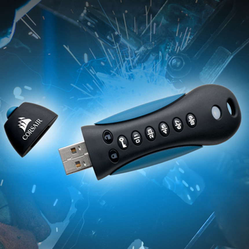 커세어 PADLOCK3 64G 3.0 대용량 USB 메모리