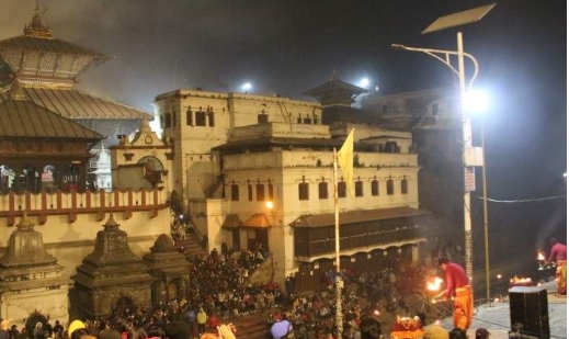 네팔  카트만두 파슈파티나트 사원 아라띠 뿌자 의식 체험 이미지 4