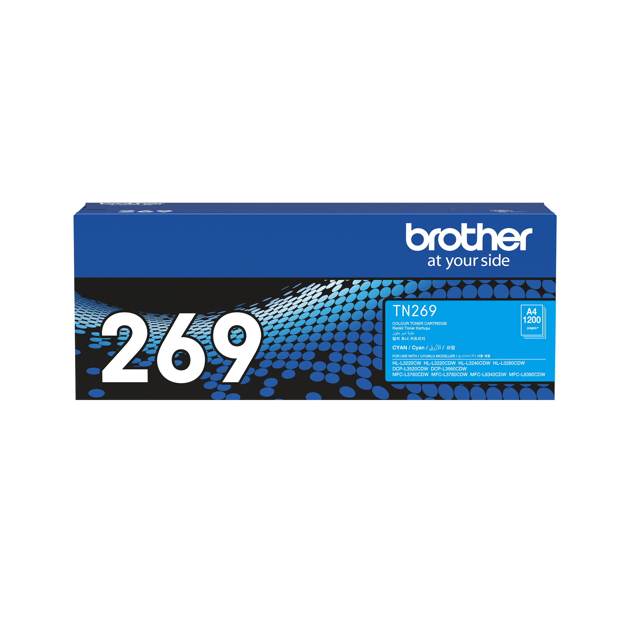 브라더 정품토너 TN-269 C / L3220CW L3520CDW L3760CDW - 상품 이미지