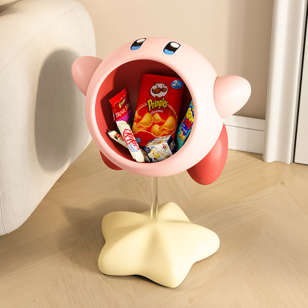 별의 커비 굿즈 넨도로이드 피규어 사이드 테이블 인형 수납함 21cm - 상세 이미지 5