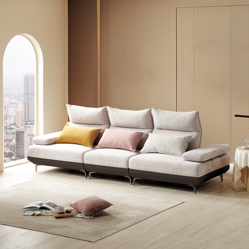 서광퍼니처 리디아 조야 아쿠아텍스 패브릭 모듈형 스윙 4인용 소파세트 hw