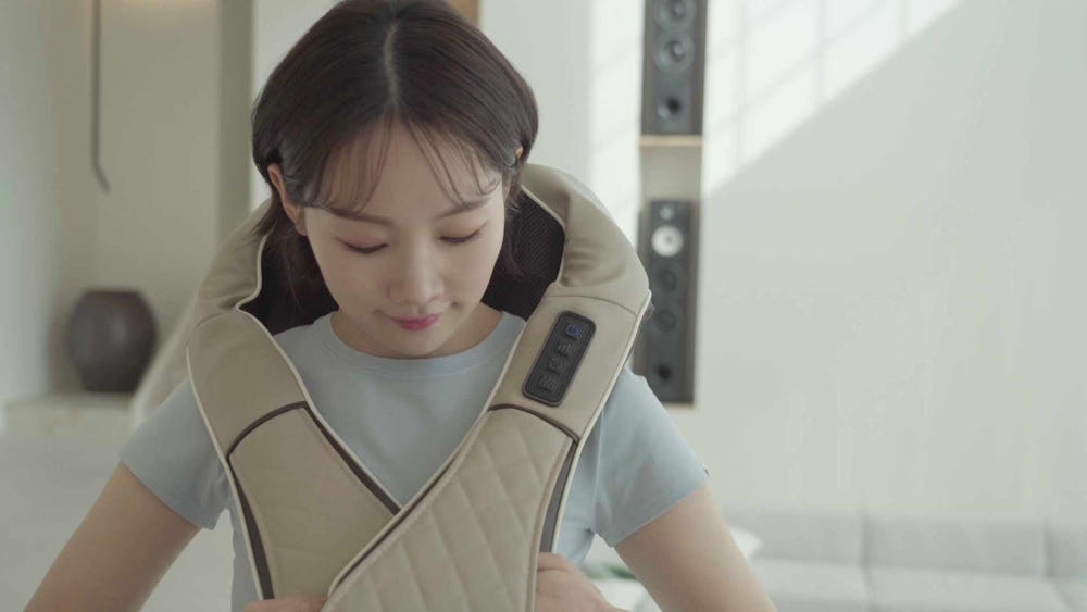 휴플러스 마사지기 디자인