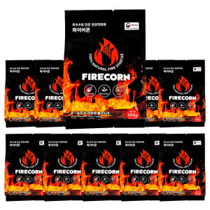웰콘 파이어콘 200g 10개 세트 착화제 옥수수 천연 불쏘시개 운동러 솔직 후기 | 실사용 리뷰 - 상품 이미지 1