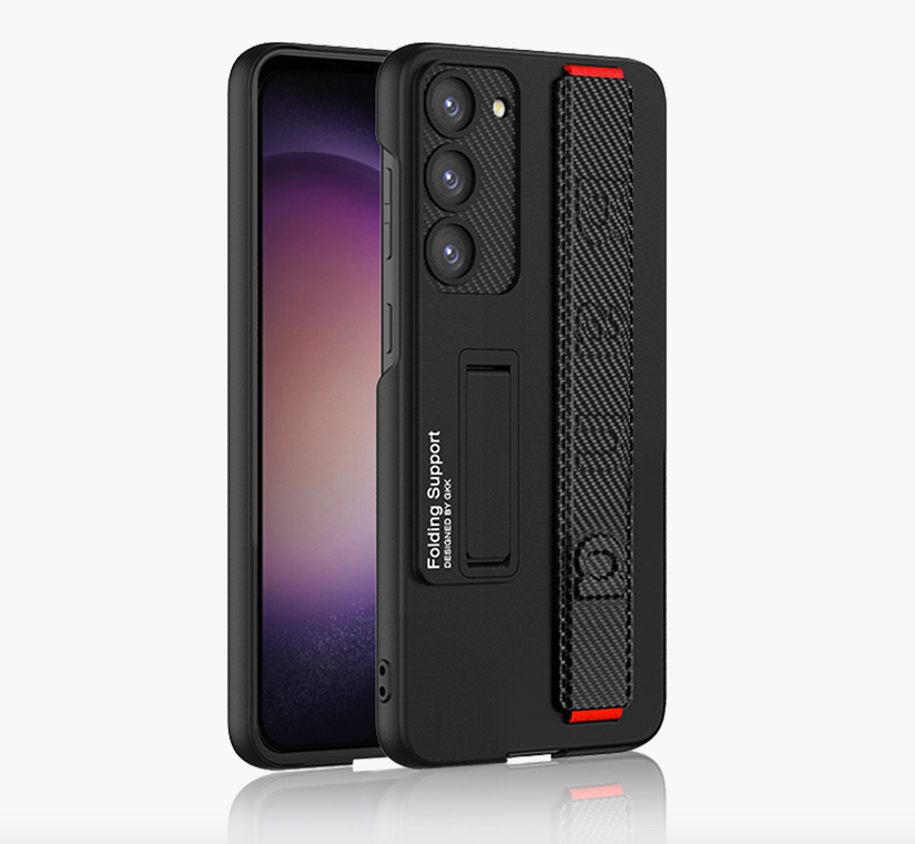 갤럭시 케이스 스탠딩 커버 스트랩 핸드폰 케이스 그린, 갤럭시S24 울트라 - 상세 이미지 2