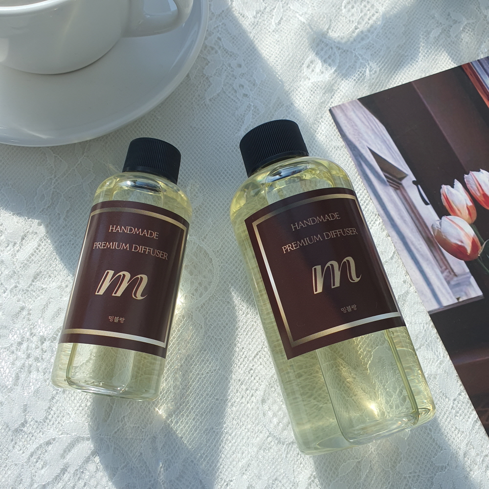 프리미엄 거실 현관 디퓨저 리필액 화장실 사무실 방향제 재료 100ml 200ml - 상세 이미지 2