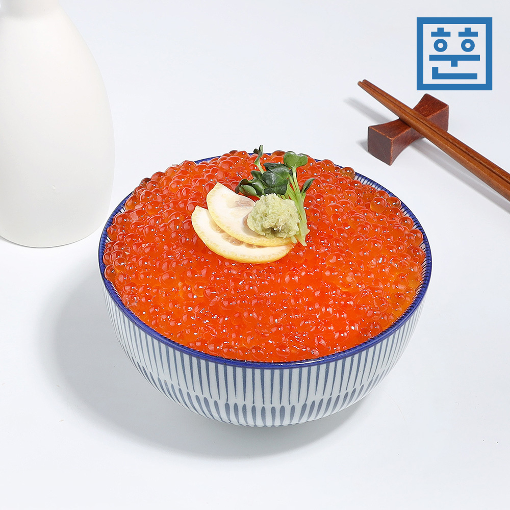 북해도 연어알 이꾸라 이쿠라 간장 절임 초밥재료 회 홈마카세 - 상세 이미지 4