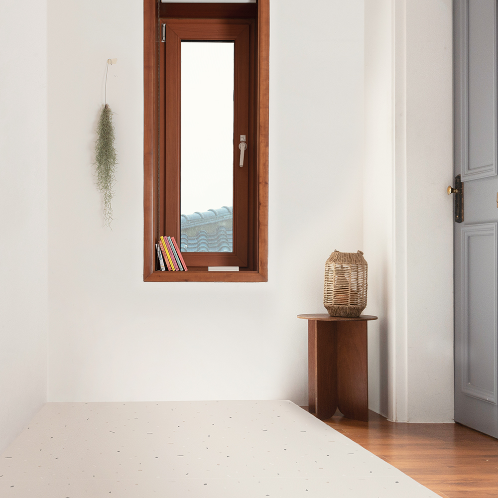 에코폼 층간소음 매트 셀프시공 아기 거실 유아 롤매트 러그 110x100x1.5cm 매트핏 베이지스캐터