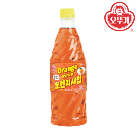 오뚜기 오렌지 슬러시 시럽 1kg 외 10종 과일향 원액 음료