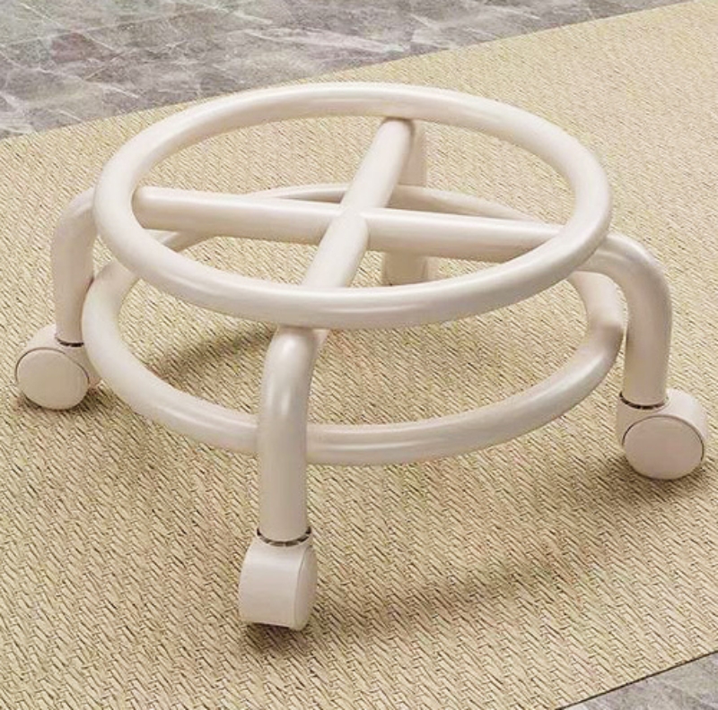 바퀴달린 이동식 앉은뱅이 의자 회전 무빙 좌식 낮은의자