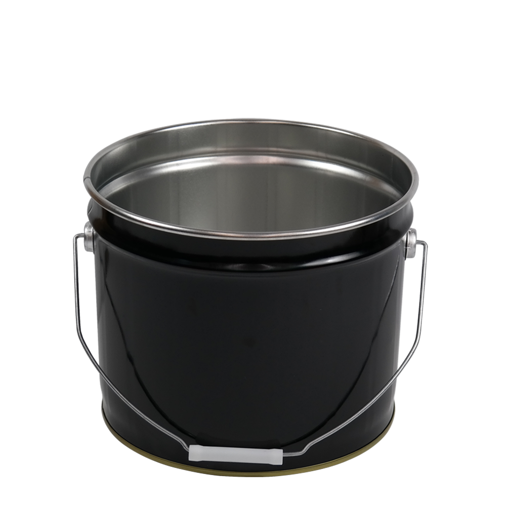 [10리터 검정 깡통]페인트통 구리스 영원상사 PAIL 제관 페일통 금속캔 원통 UN : 영원상사