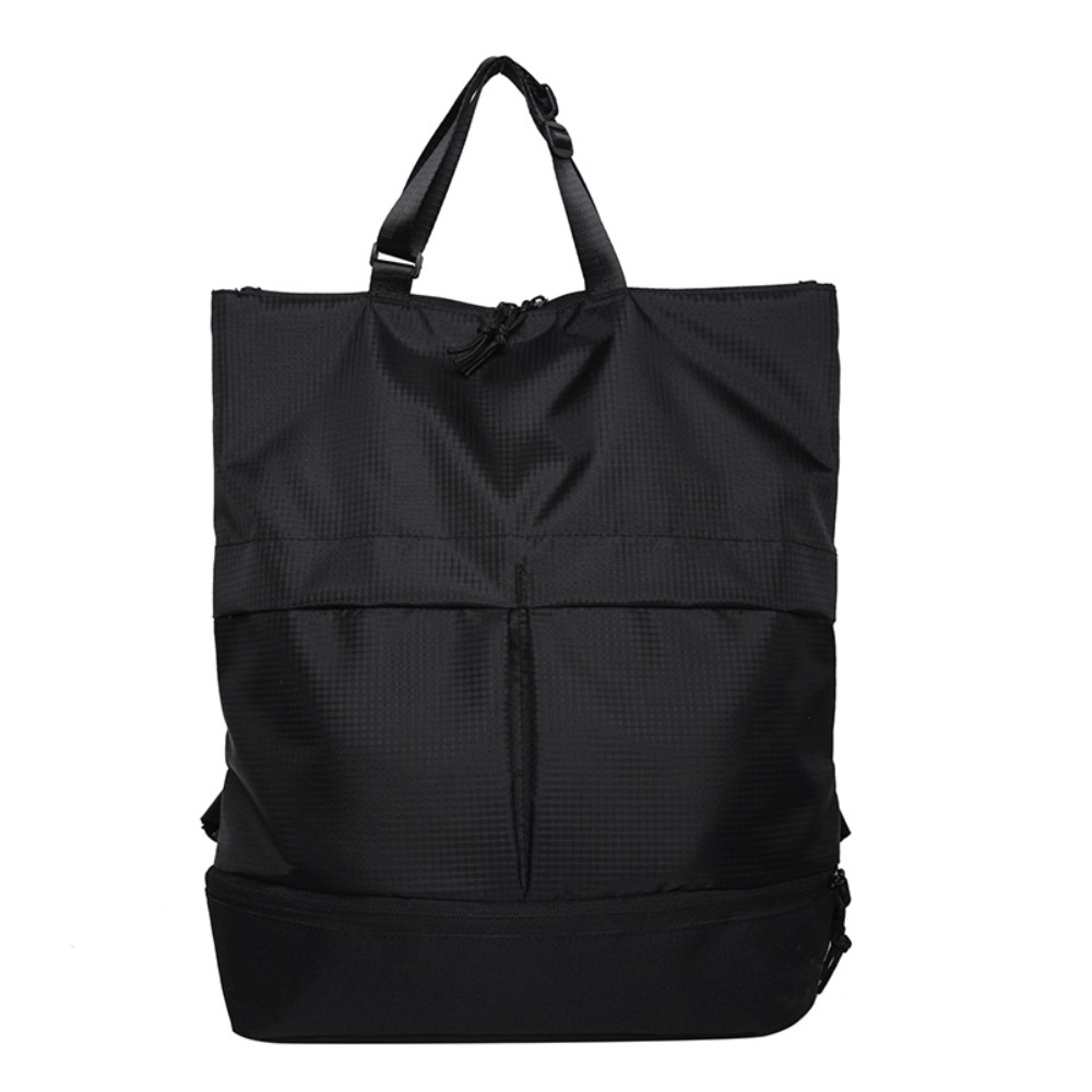 가벼운 노트북 백팩 직사각 다용도 카키 블랙 캐주얼 가방 학생 가성비 42x13x44cm - 상세 이미지 5
