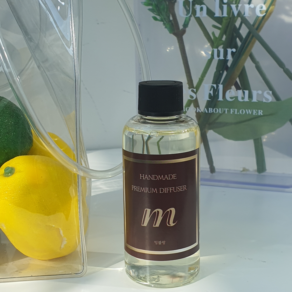 프리미엄 거실 현관 디퓨저 리필액 화장실 사무실 방향제 재료 100ml 200ml - 상세 이미지 5