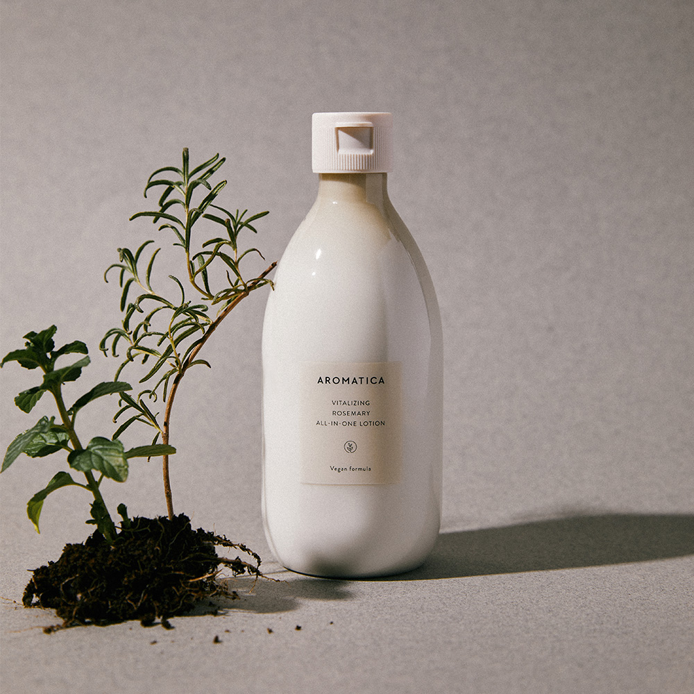 아로마티카 바이탈라이징 로즈마리 올인원 로션 300ML 고보습 진정 향좋은 바디크림 이미지 3