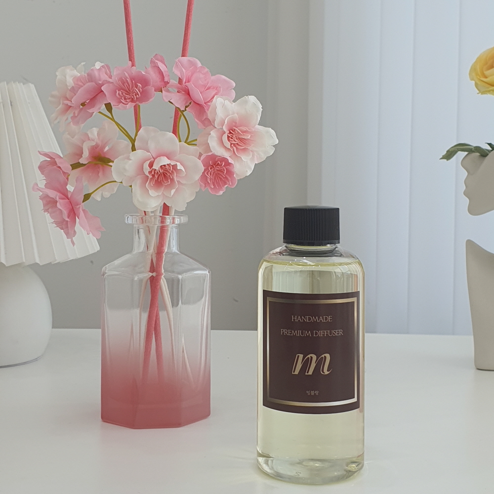 프리미엄 거실 현관 디퓨저 리필액 화장실 사무실 방향제 재료 100ml 200ml - 상세 이미지 4