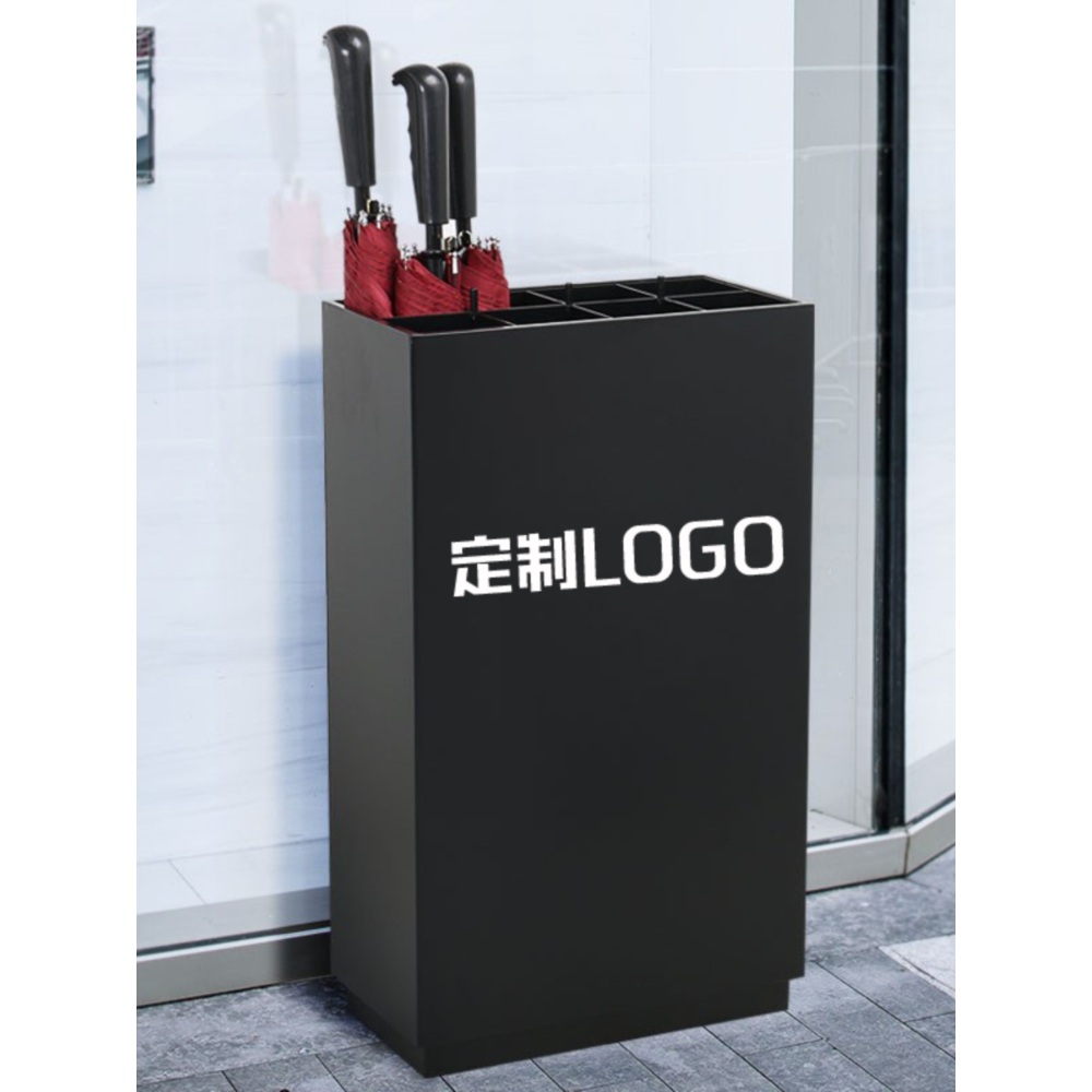업소용 우산 꽂이 카페 우산정리함 우산통 사각 현관 거치대 대용량 정리함 - 상세 이미지 3