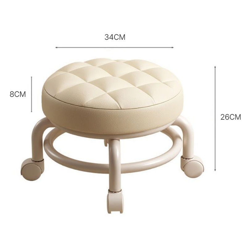 바퀴달린 이동식 앉은뱅이 의자 회전 무빙 좌식 낮은의자