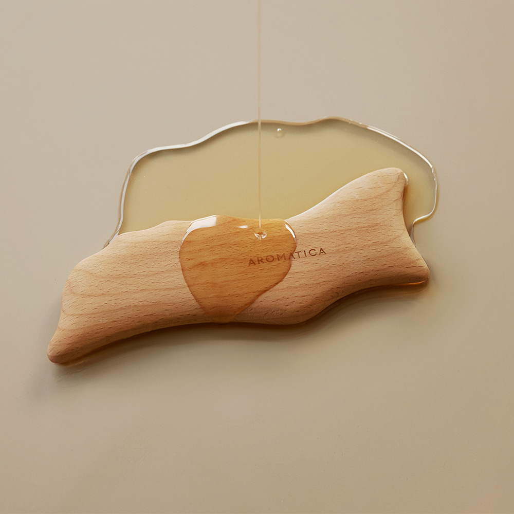 아로마티카 바디오일 & 돌고래 바디 괄사 마사지 세트 (서렌 바디오일+마사저) 리츄얼 선물 바디케어 마사지오일