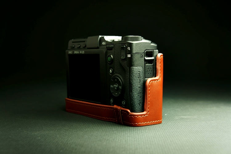 리코 RICOH GXR 카메라 가죽 속사 케이스 - 상세 이미지 3