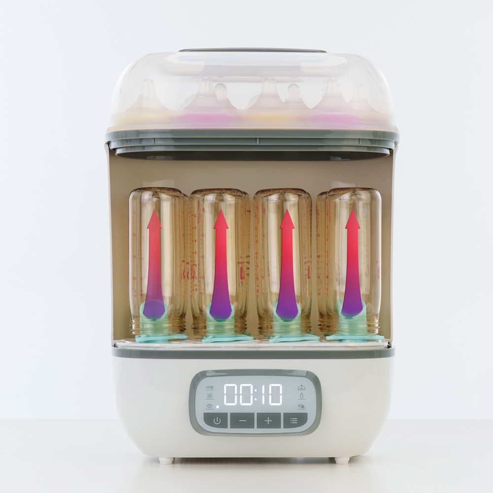 리빙웰 베이비스타 4in1 스팀 건조 젖병 소독기 BS610A
