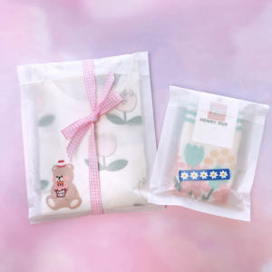 화이트 반투명 종이봉투 20매 페이퍼백 악세사리 선물 포장 봉투 접착 S 실사용 후기 | 효과 있을까? - 상품 이미지 4