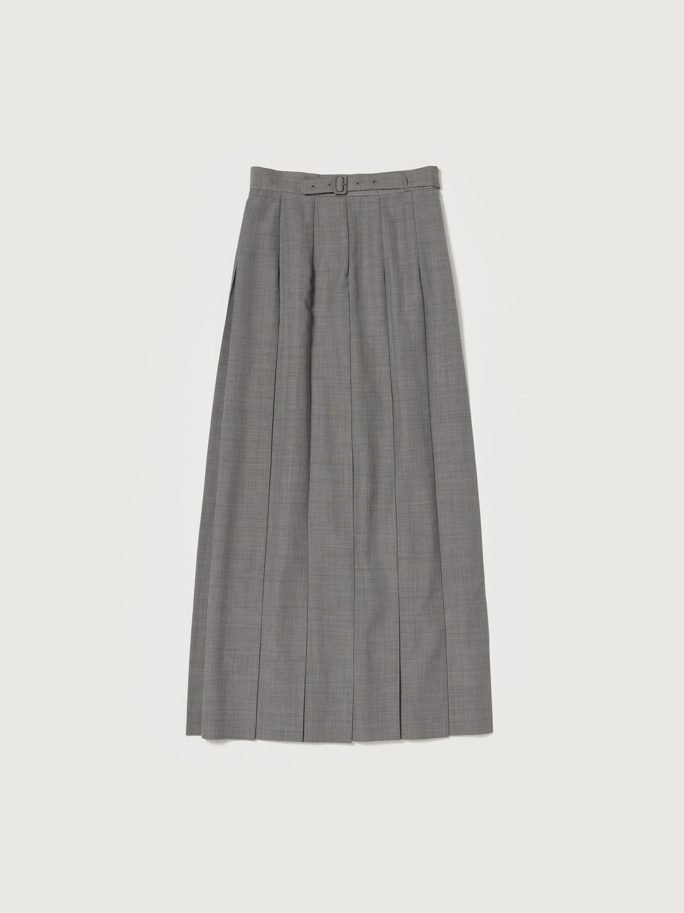 오라리 트로피컬 울 키드 모헤어 플리츠 스커트 AURALEE SKIRT 이미지 3