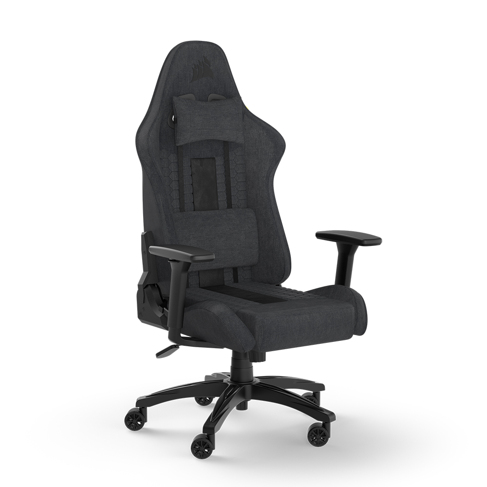 커세어 TC100 게이밍 의자 패브릭 블랙 그레이 - 상세 이미지 2