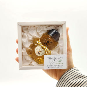 선물용 미니 곰돌이꿀 결혼 돌잔치 꿀답례 퇴사 어린이집 유치원 회사 답례... 맛있게 먹은 솔직 후기 - 상품 이미지 2