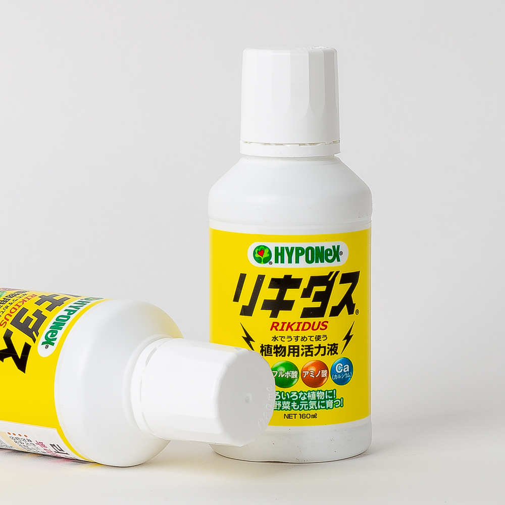 하이포넥스 리키다스 식물영양제 복합비료 거름 뿌리발근제 화초 텃밭 액체 160ml - 메인 이미지