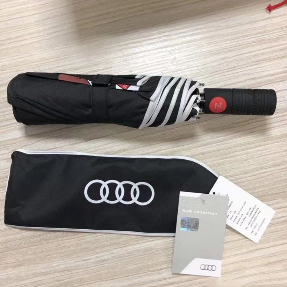 귀여운 아우디 우산 전자동 접이식 캐릭터 접는우산 audi 로고 - 상세 이미지 3