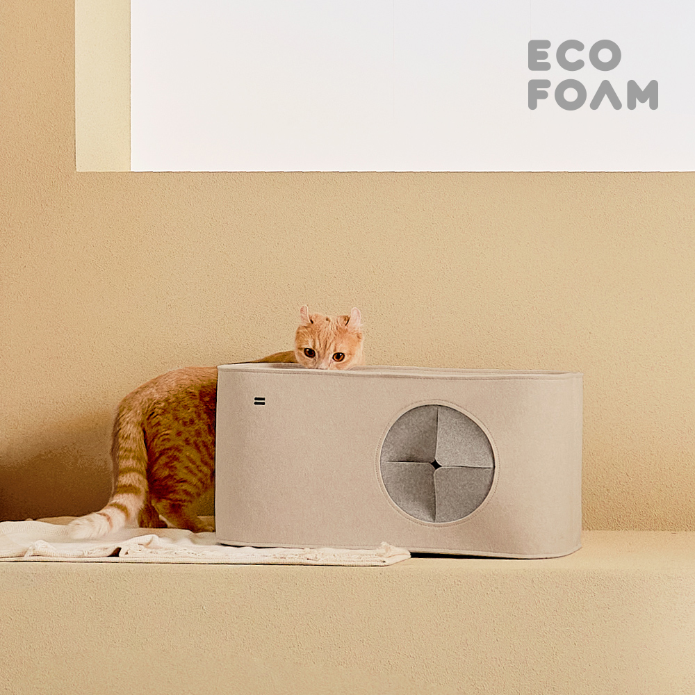 티어라움 미아우트 캣터널 숨숨집 Miaut 고양이 캣 반려묘 터널 펠트 놀이터