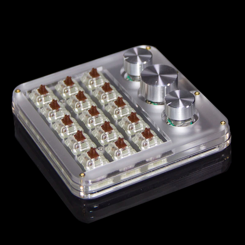 Keebox 미니 키보드 15 키 3 노브 맞춤형 기능 키보드 QMK VIA 프로그래밍 - 상세 이미지 5