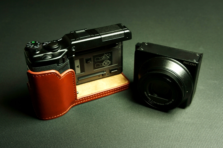 리코 RICOH GXR 카메라 가죽 속사 케이스 이미지 7