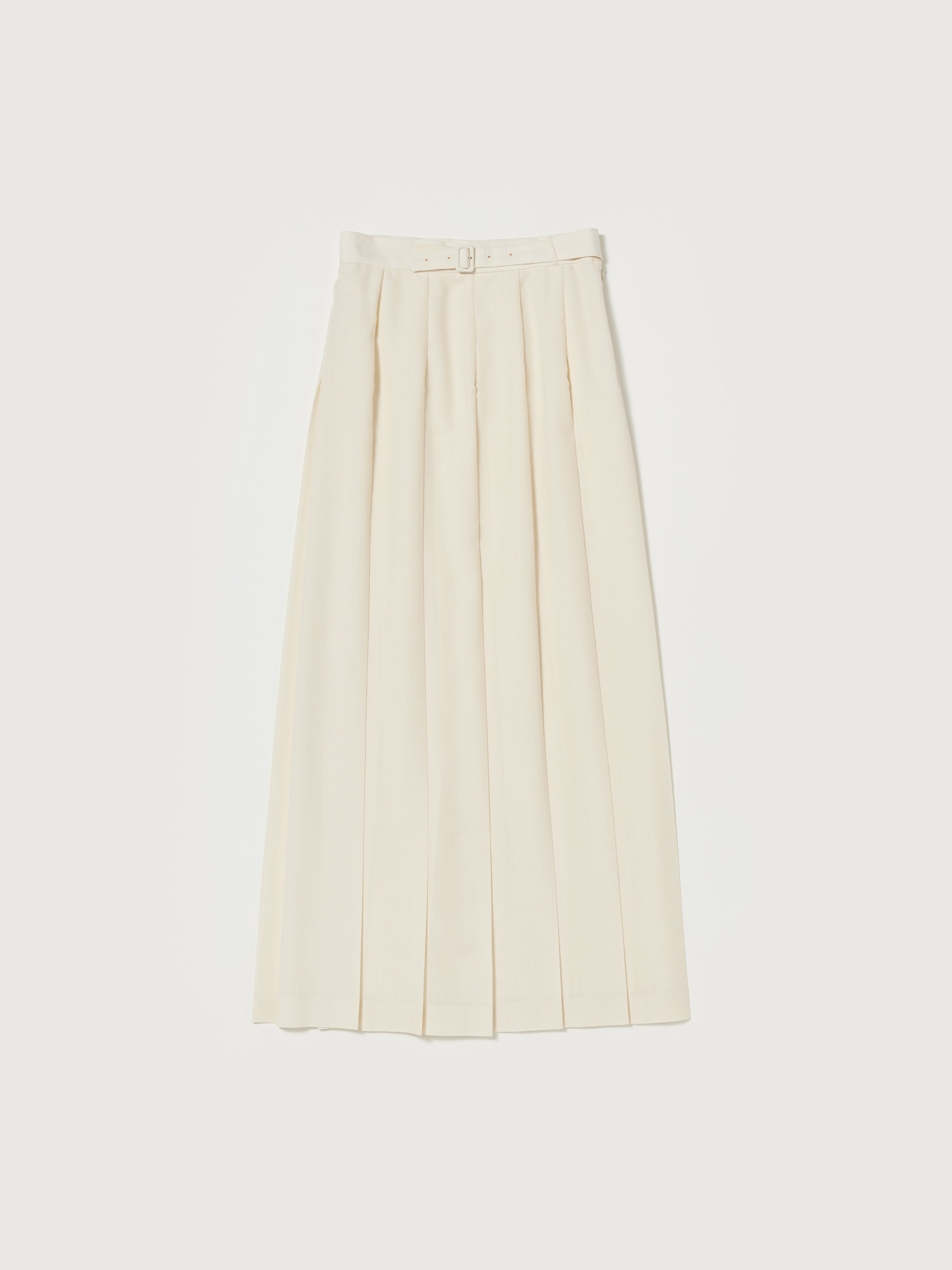 오라리 트로피컬 울 키드 모헤어 플리츠 스커트 AURALEE SKIRT 이미지 2