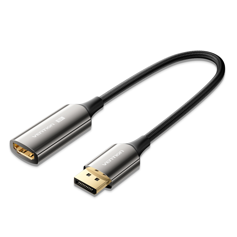 벤션 울트라 8K 60Hz DP 1.4 to HDMI 2.1 변환 미러링 케이블 젠더 HFNBC - 상세 이미지 2