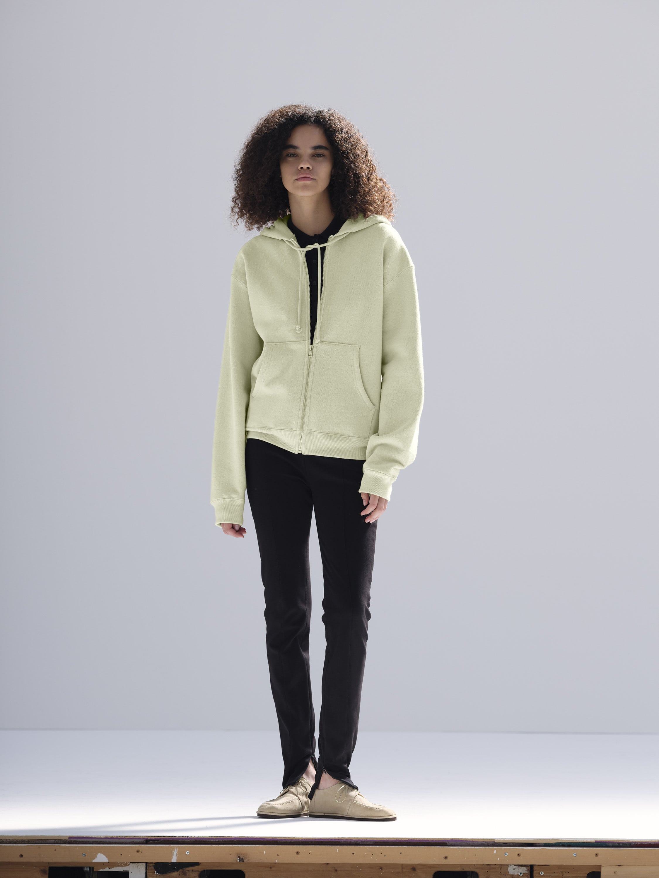 오라리 헤비 스웻 집업 파카 HEAVY BD SWEAT ZIP PARKA AURALEE - 상세 이미지 4