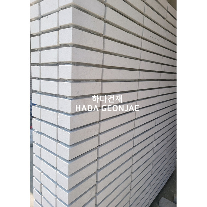 모노타일 롱와이드 500x50x17T 모던퓨어화이트 / 하다건재 시공사례