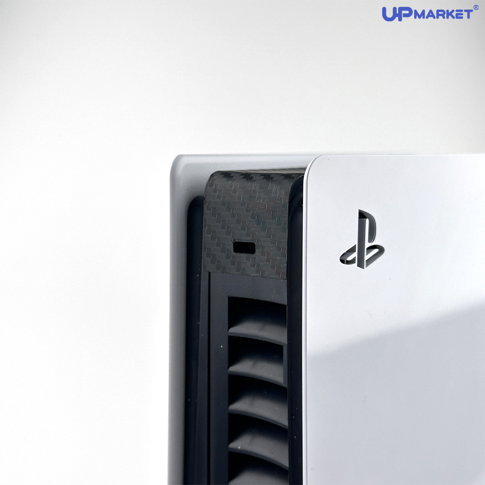 PS5 프로 슬림 보호필름 카본 데칼 스킨 스티커 - 상세 이미지 3