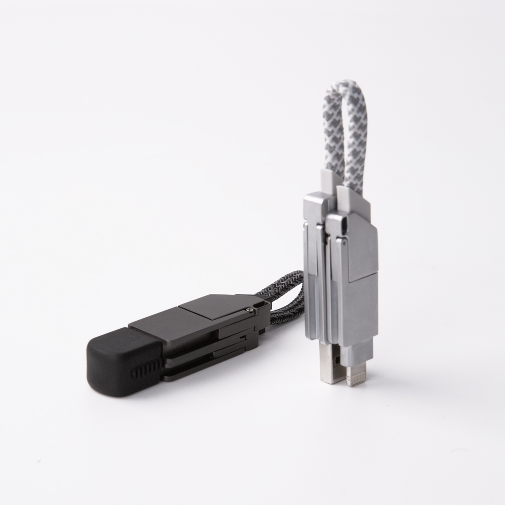 디큐브 6in1 100W 트랜스아이언 8핀 USB C타입 젠더 OTG - 상세 이미지 2
