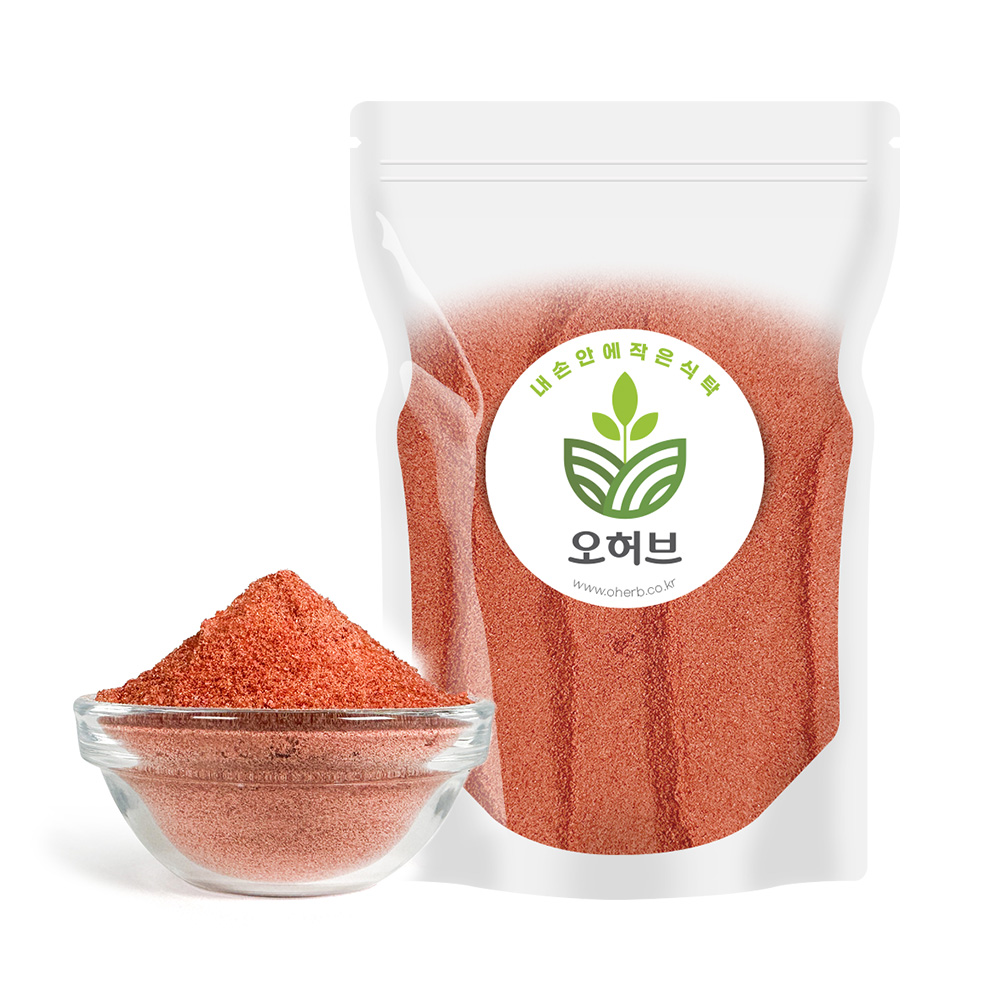 오허브 동결건조 딸기가루 분말 100g - 메인 이미지