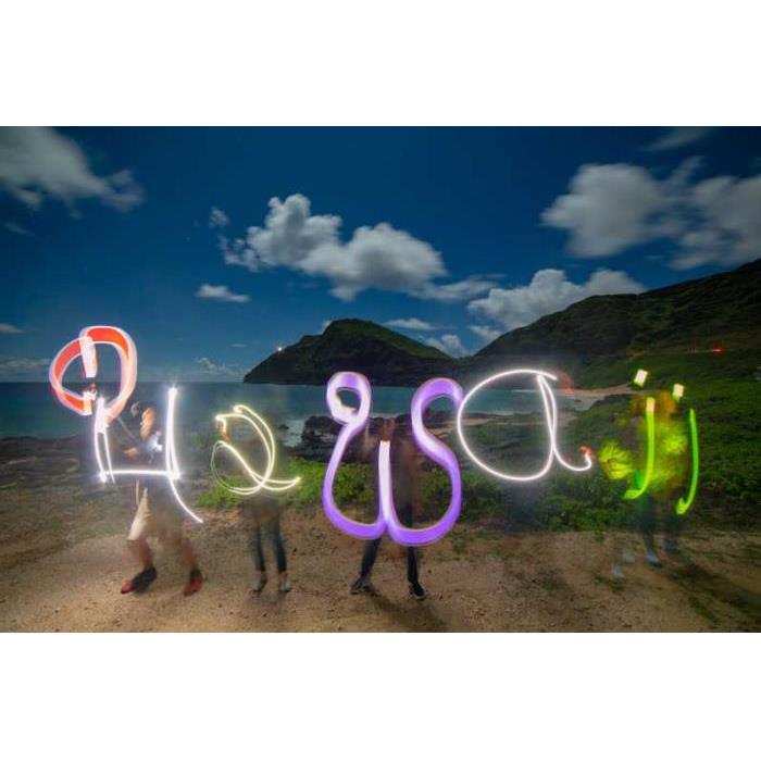 미국 하와이 오아후 호놀룰루 밤하늘 사진 및 라이트 페인팅 투어 이미지 4