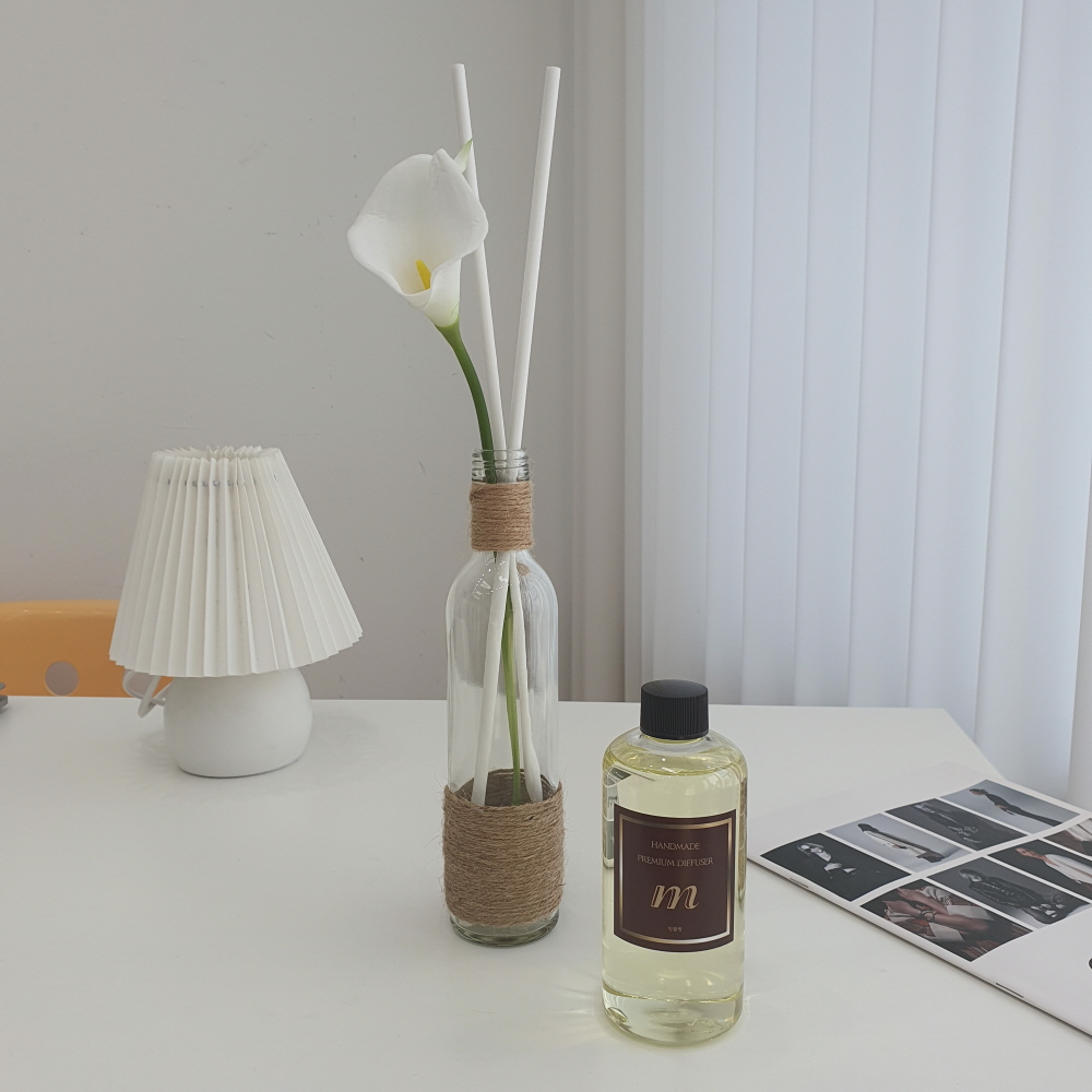 프리미엄 거실 현관 디퓨저 리필액 화장실 사무실 방향제 재료 100ml 200ml 이미지 8