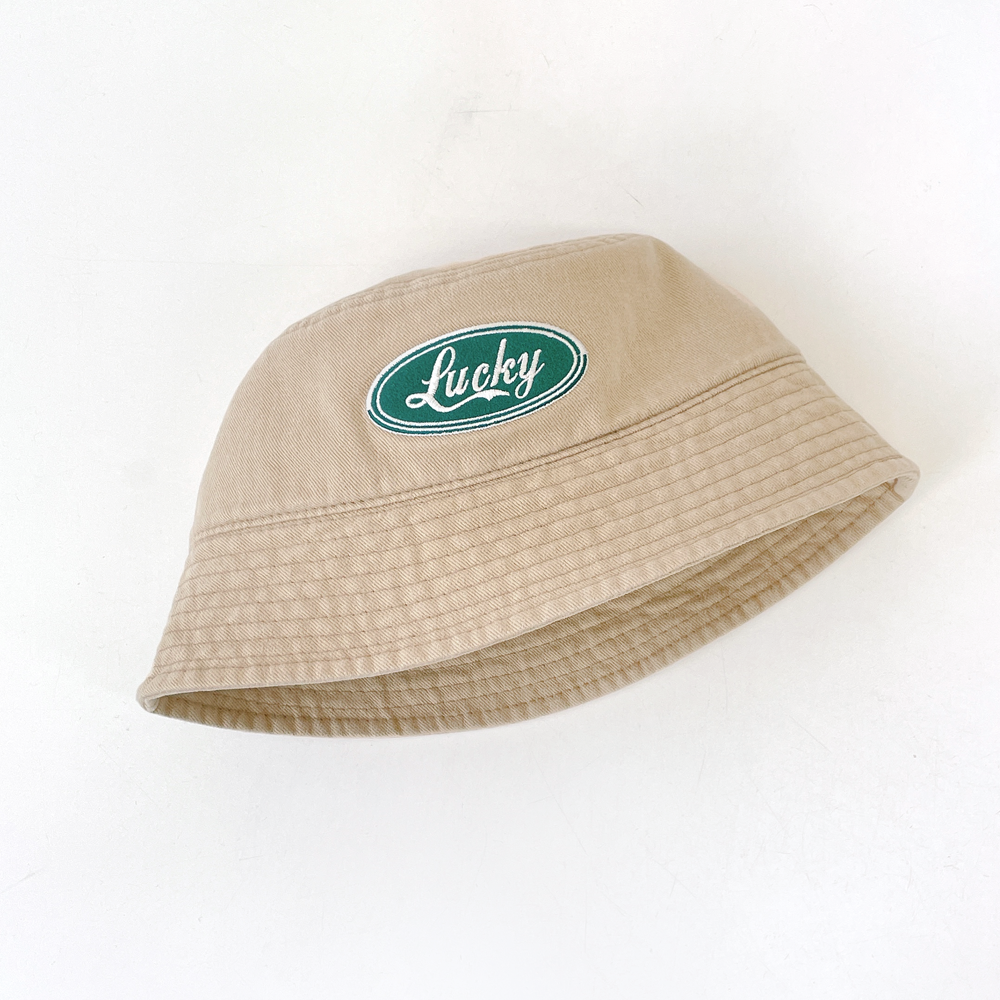 Lucky 워싱 딥 다운 오버핏 남녀공용 버킷햇 - 상세 이미지 5