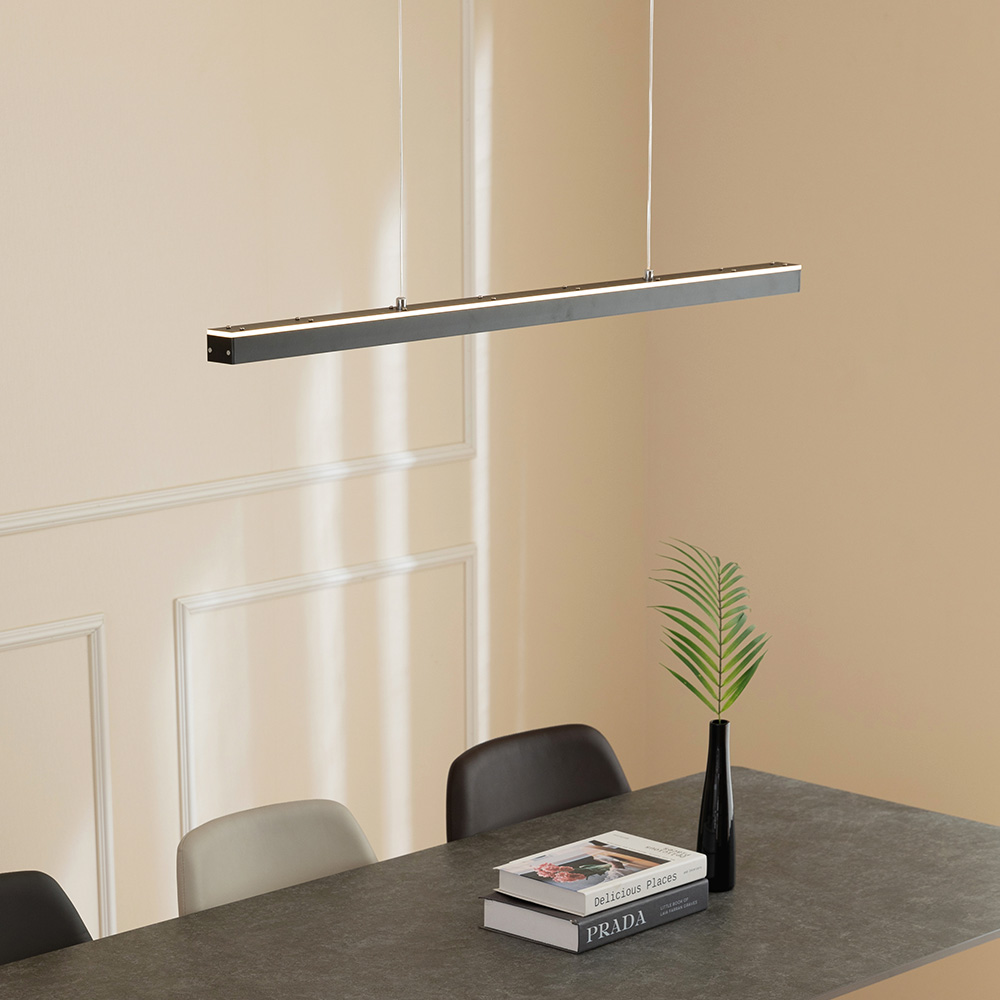 LED 식탁조명 식탁등 노스티 40W 블랙