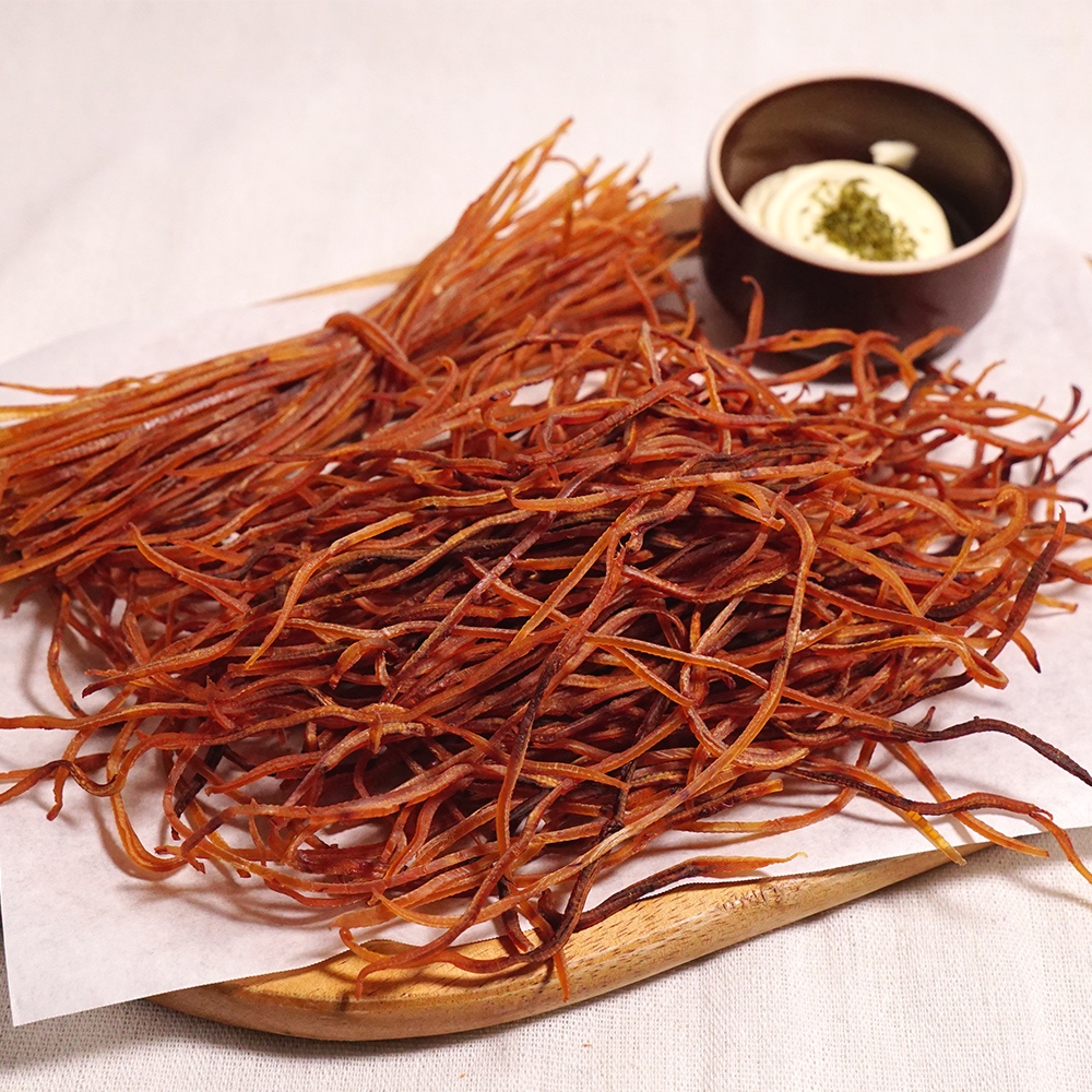 푸짐한 양! 엄청난 쫄깃함! 쫄쫄찡어 250g/100g /오징어몸통채/오징어채/인생오징어/이카소멘 - 상세 이미지 4