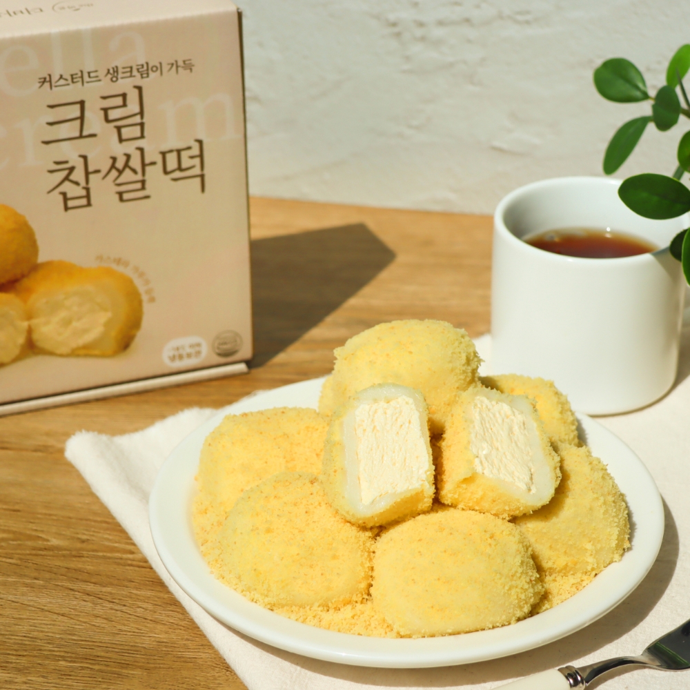 더바른떡 크림찹쌀떡 600g 1박스 - 상세 이미지 2