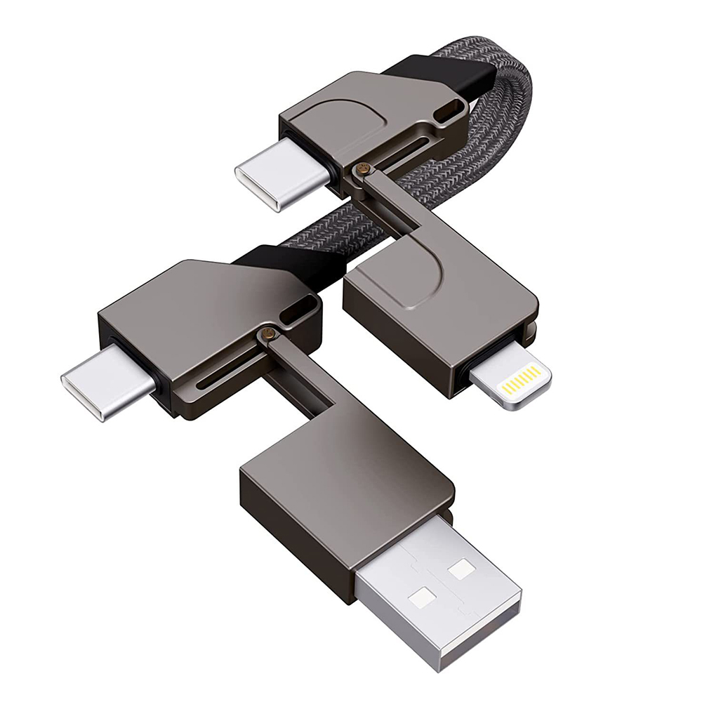 디큐브 6in1 100W 트랜스아이언 8핀 USB C타입 젠더 OTG - 상세 이미지 5