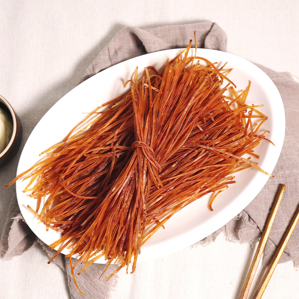 푸짐한 양! 엄청난 쫄깃함! 쫄쫄찡어 250g/100g /오징어몸통채/오징어채/인생오징어/이카소멘 - 상세 이미지 2